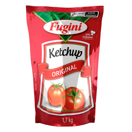 Ketchup Tradicional Fugini Sachê 1,7kg