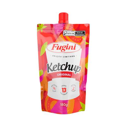 Ketchup Tradicional Fugini Sachê Bico 180g 