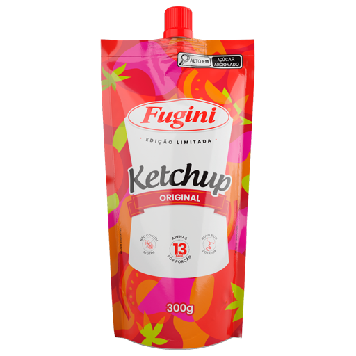 Ketchup Tradicional Fugini Sachê Bico 300g 