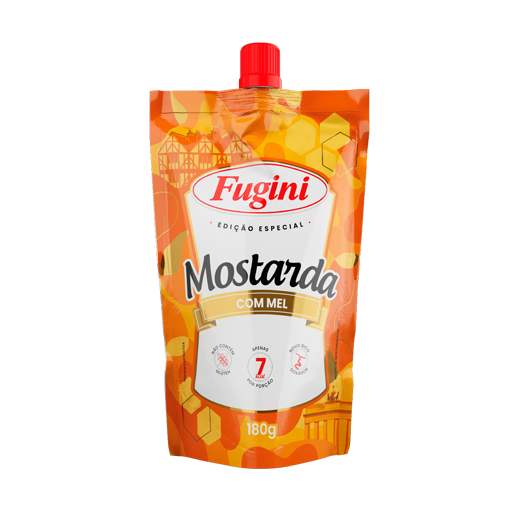 Mostaza con Miel Fugini Bolsa de Boquilla 180g