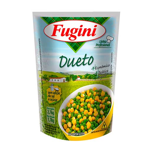 Dueto em Conserva Fugini Sachê 1,7kg