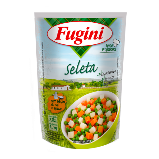 Seleta de Legumes em Conserva Fugini Sachê 1,7kg