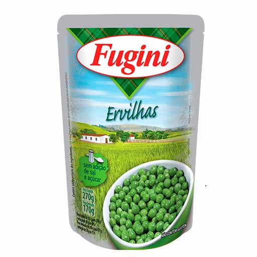 Ervilha em Conserva Fugini Sachê 170g