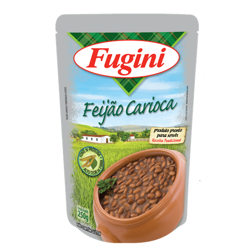 Feijão Carioca Fugini Sachê 250g