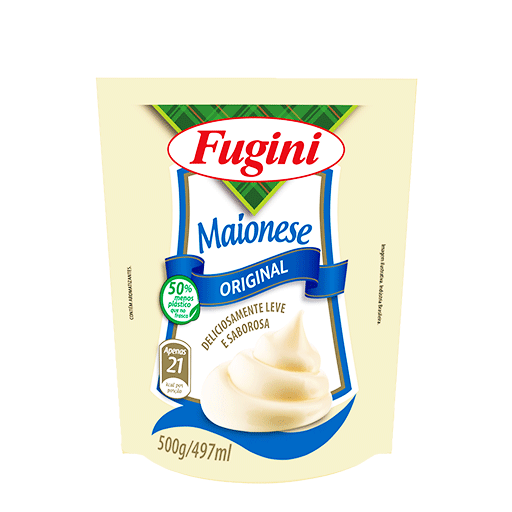 Maionese Tradicional Fugini Sachê 500g