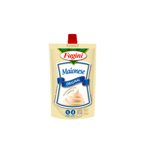 Maionese Tradicional Fugini Sachê Bico 180g