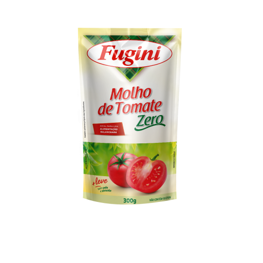 Molho de Tomate Zero Fugini Sachê 300g