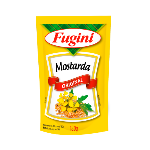 Mostarda Fugini Sachê 180g